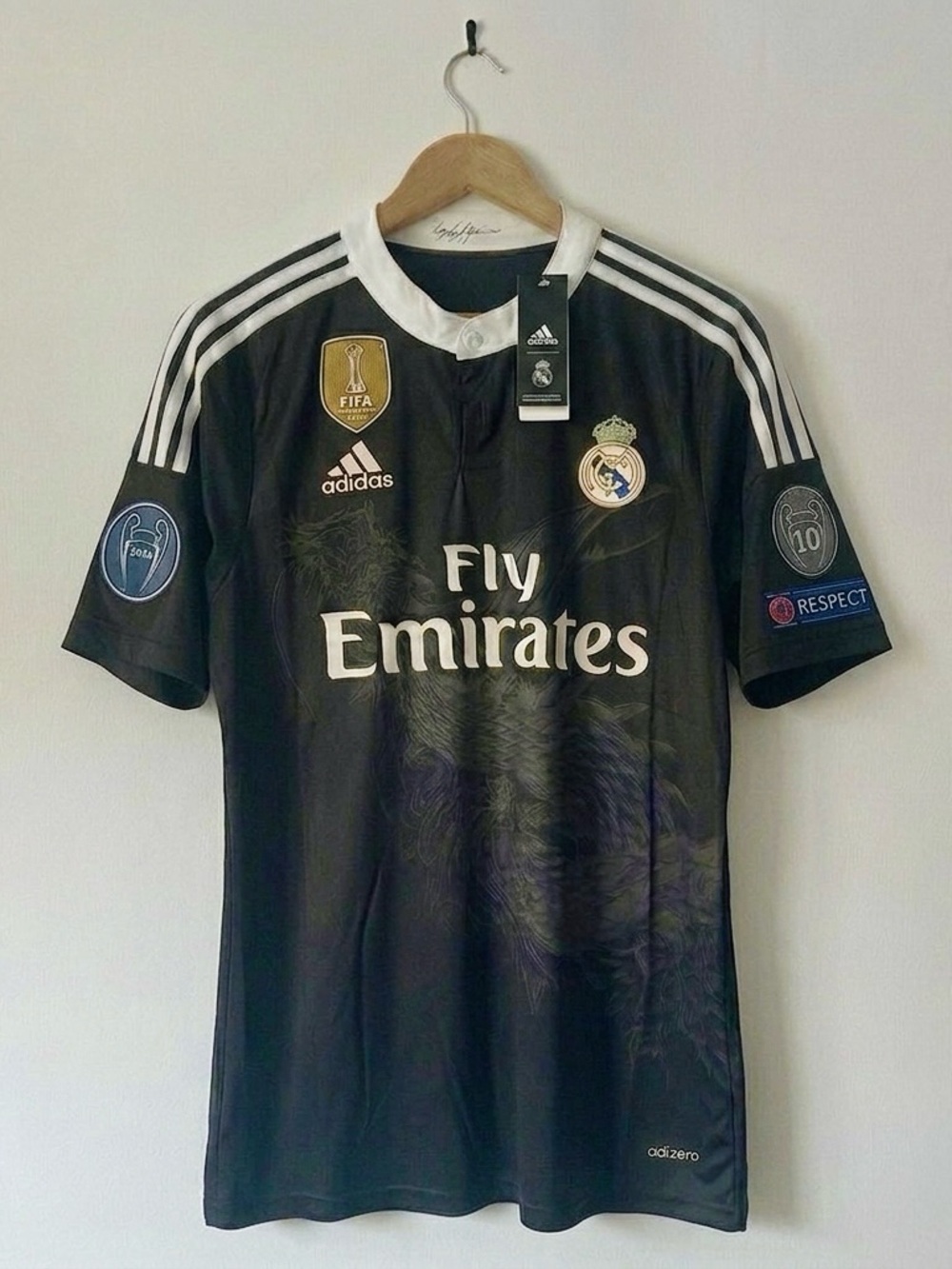 Real Madrid 14/15 UCL  Jersey  Black Dragon